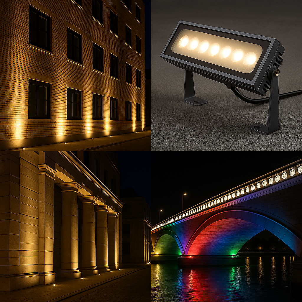LED Façade & Wall Washer Lighting
